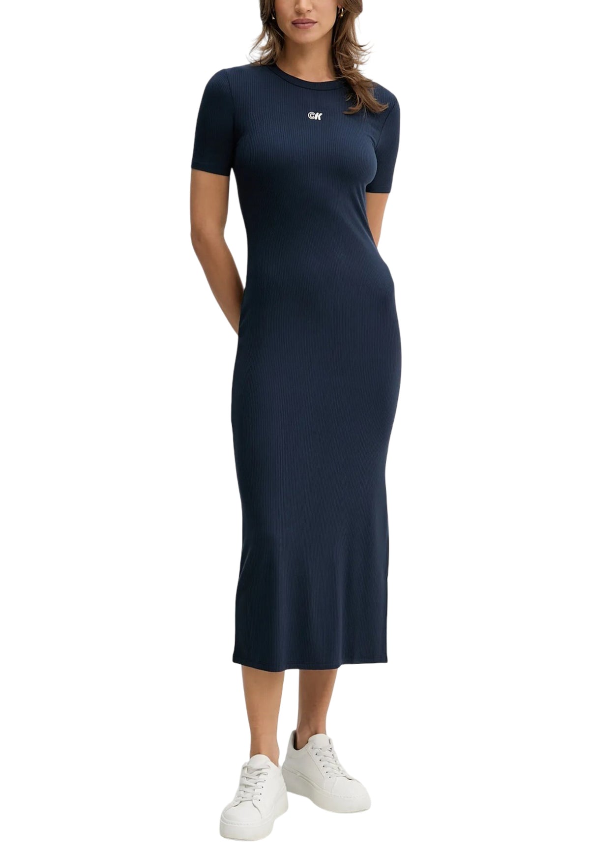 Robe Calvin Klein Jeans couleur bleu