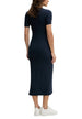 Robe Calvin Klein Jeans couleur bleu — vue 2