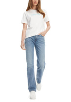 Jean Calvin Klein Jeans couleur bleu azur — vue 3