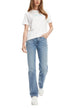 Jean Calvin Klein Jeans couleur bleu azur — vue 3