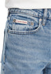 Jean Calvin Klein Jeans couleur bleu azur — vue 4