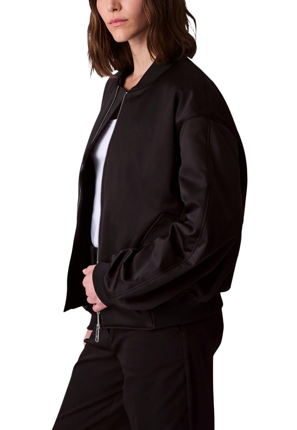 Veste Calvin Klein Jeans couleur noir — vue 3