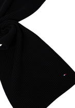 Écharpe Tommy Hilfiger couleur noir — vue 4