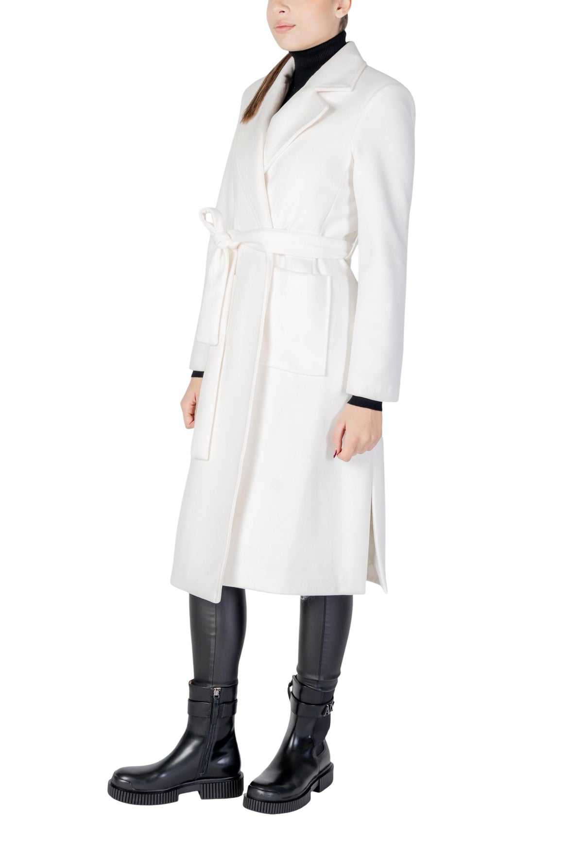Manteau Choral couleur blanc — vue 3