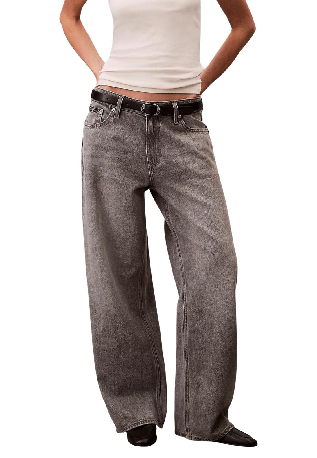 Jean Calvin Klein Jeans couleur gris