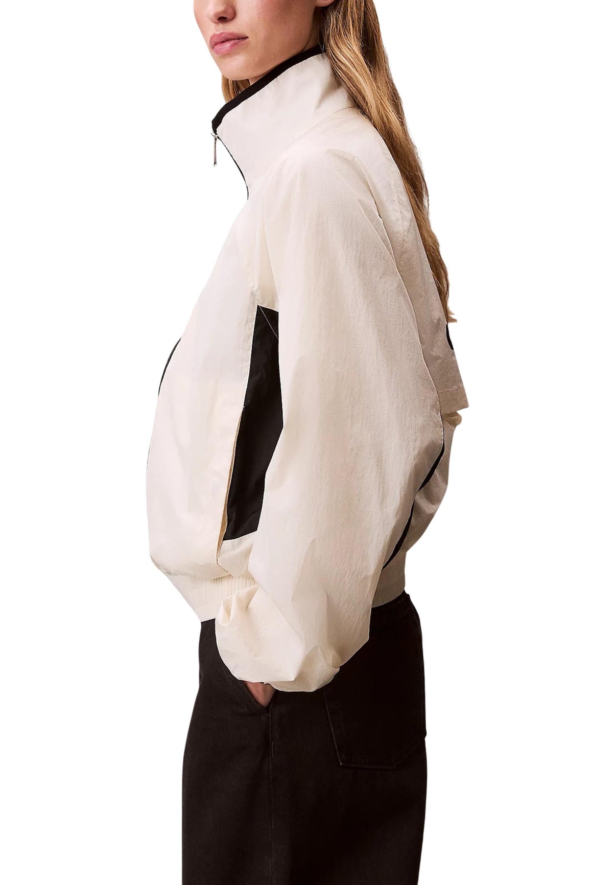 Veste Calvin Klein Jeans couleur blanc — vue 4