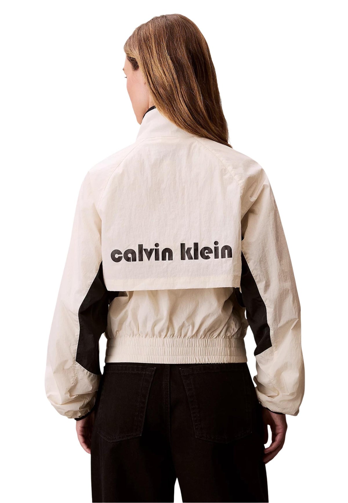 Veste Calvin Klein Jeans couleur blanc — vue 2