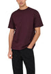 T-shirt Only & Sons couleur bordeaux — vue 3