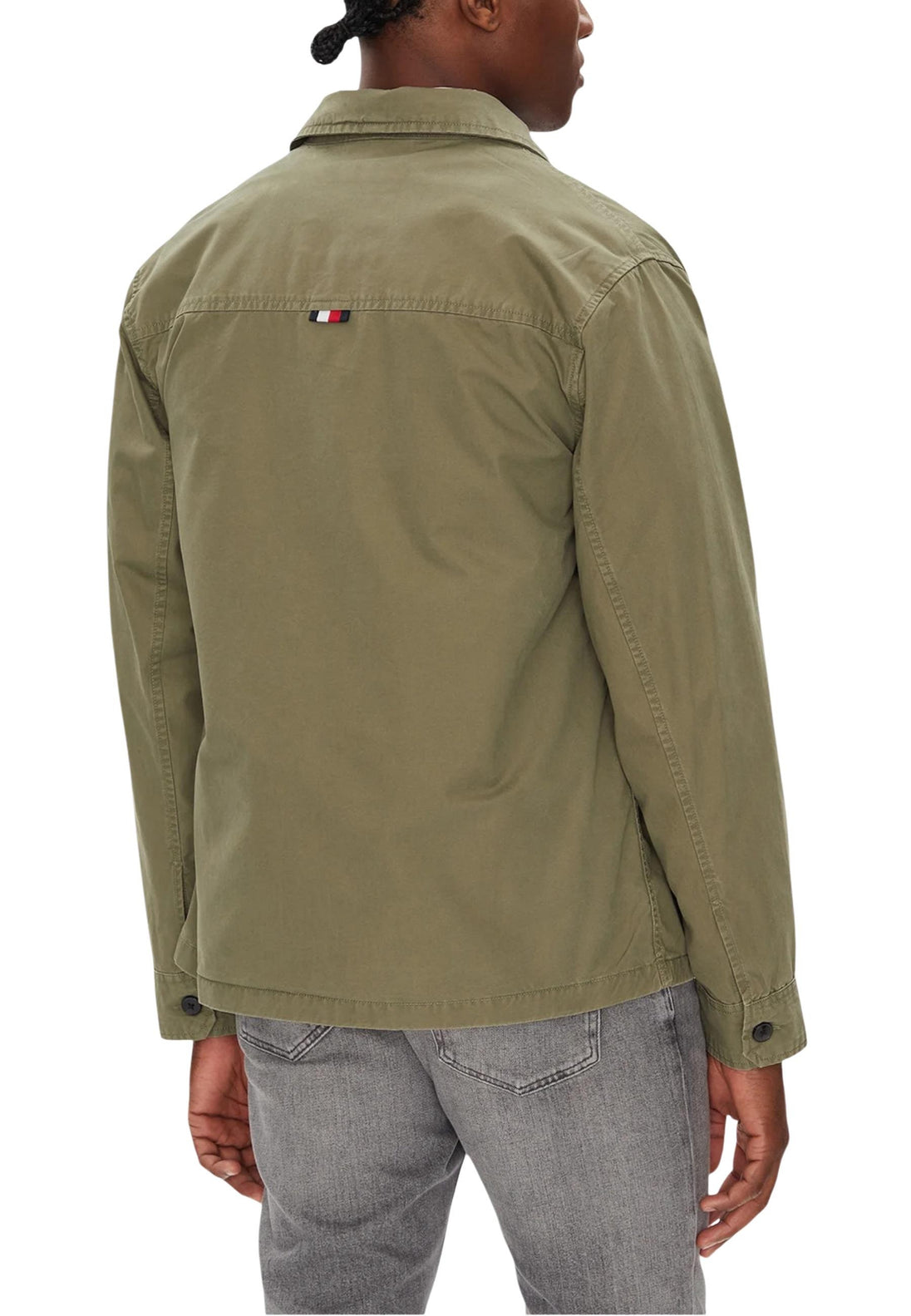 Veste Tommy Hilfiger couleur vert — vue 2