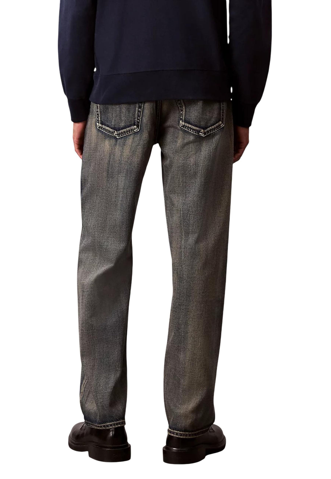 Jean Calvin Klein Jeans couleur beige — vue 3