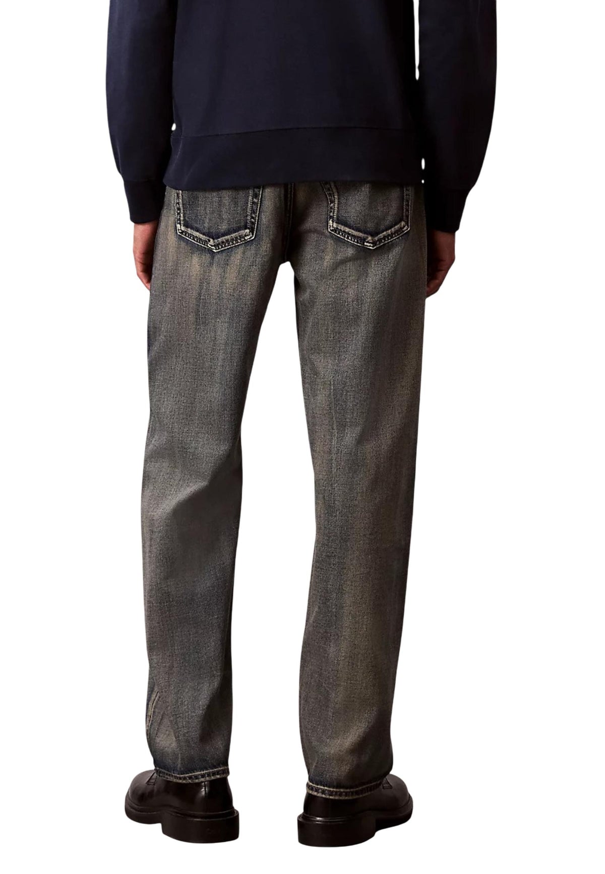 Jean Calvin Klein Jeans couleur beige — vue 3