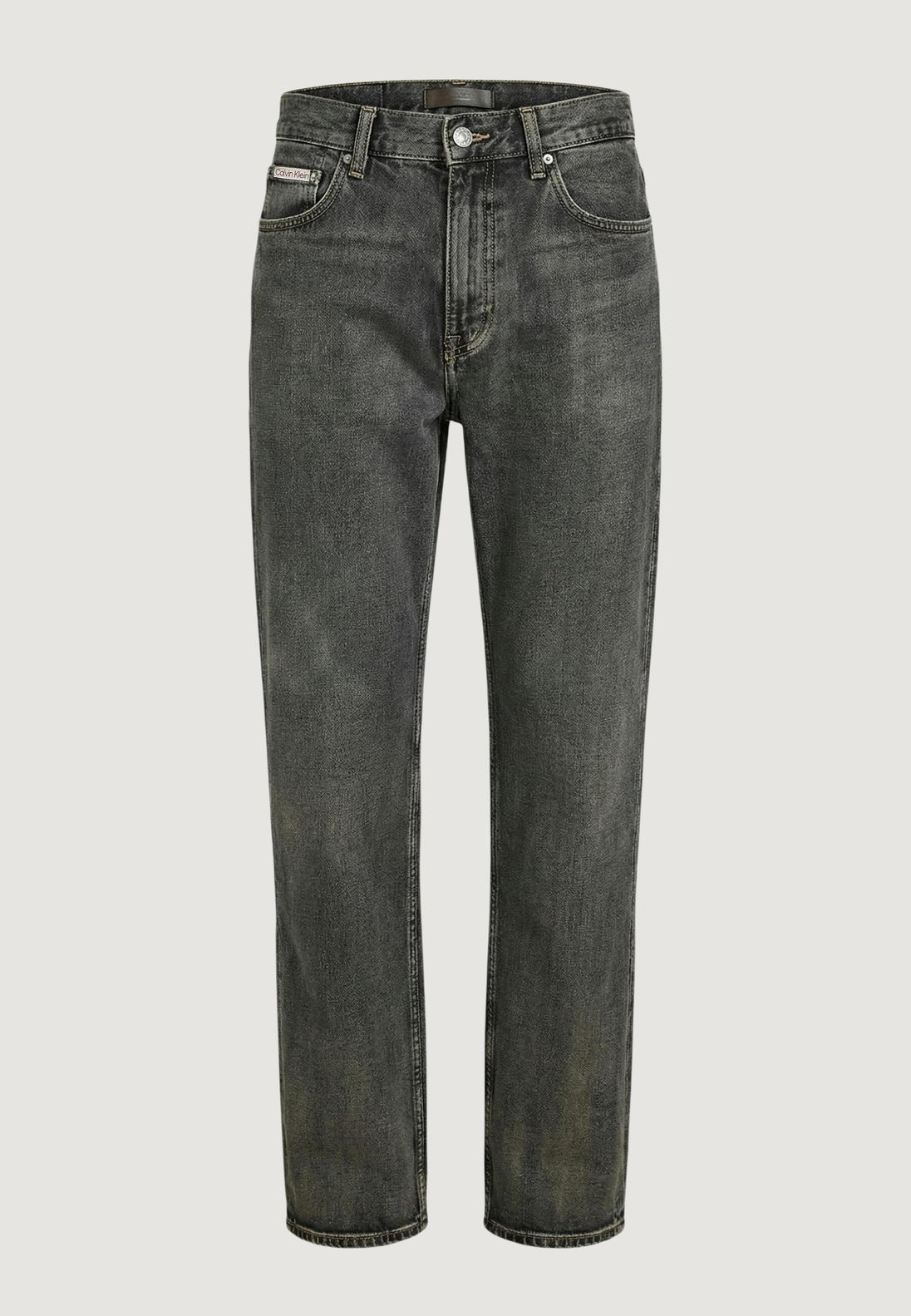 Jean Calvin Klein Jeans couleur beige — vue 5
