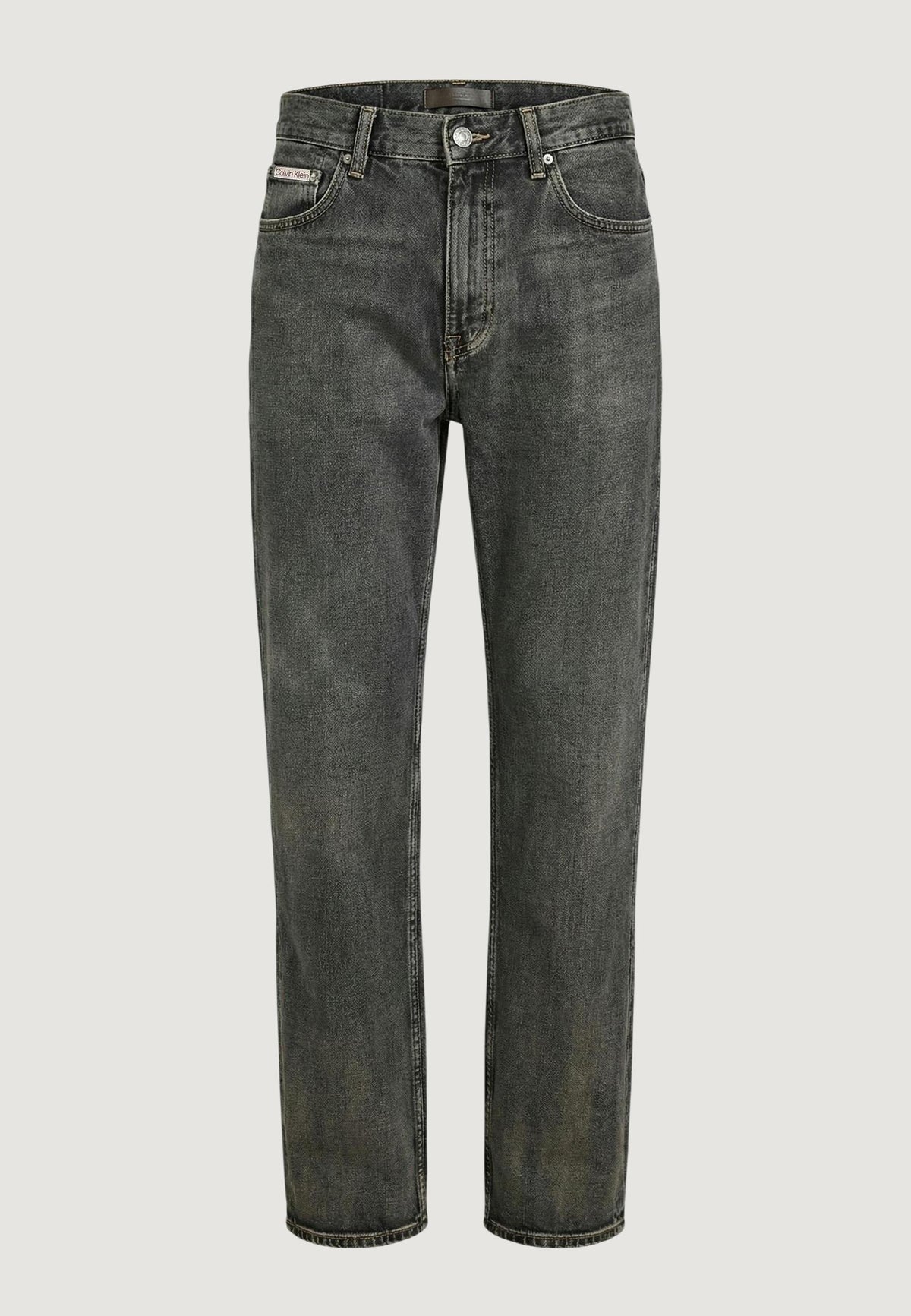 Jean Calvin Klein Jeans couleur beige — vue 5
