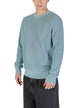 Pull Calvin Klein Jeans couleur bleu azur — vue 3