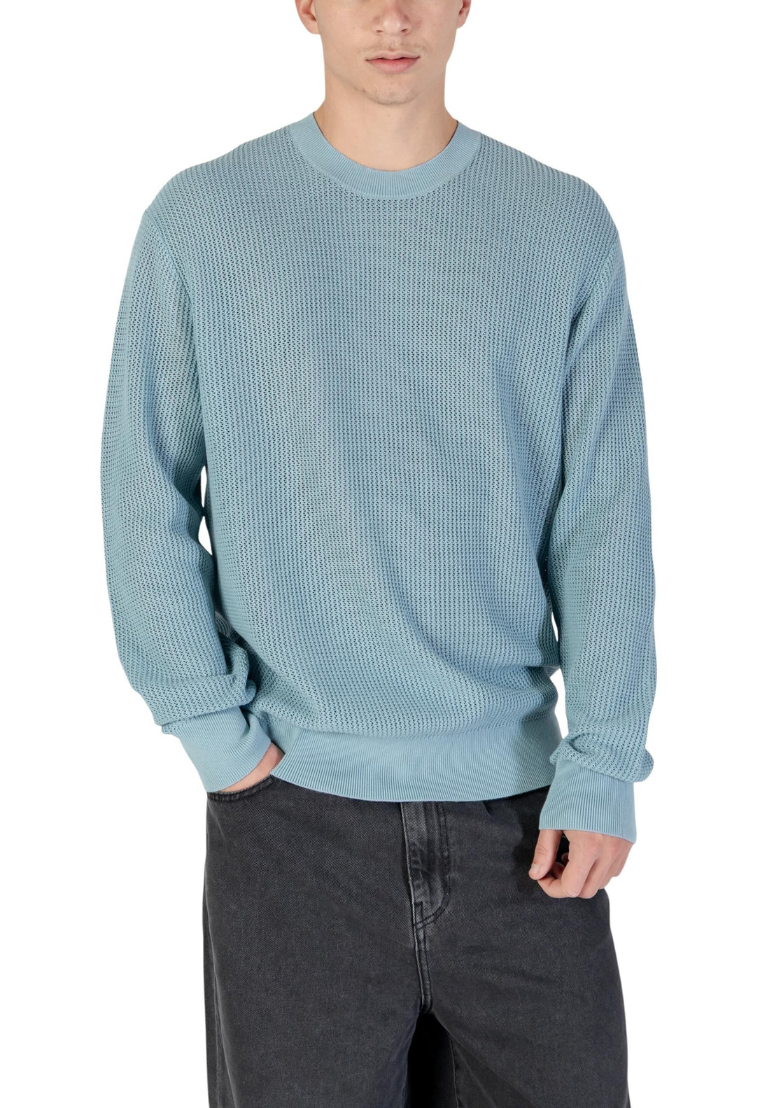 Pull Calvin Klein Jeans couleur bleu azur