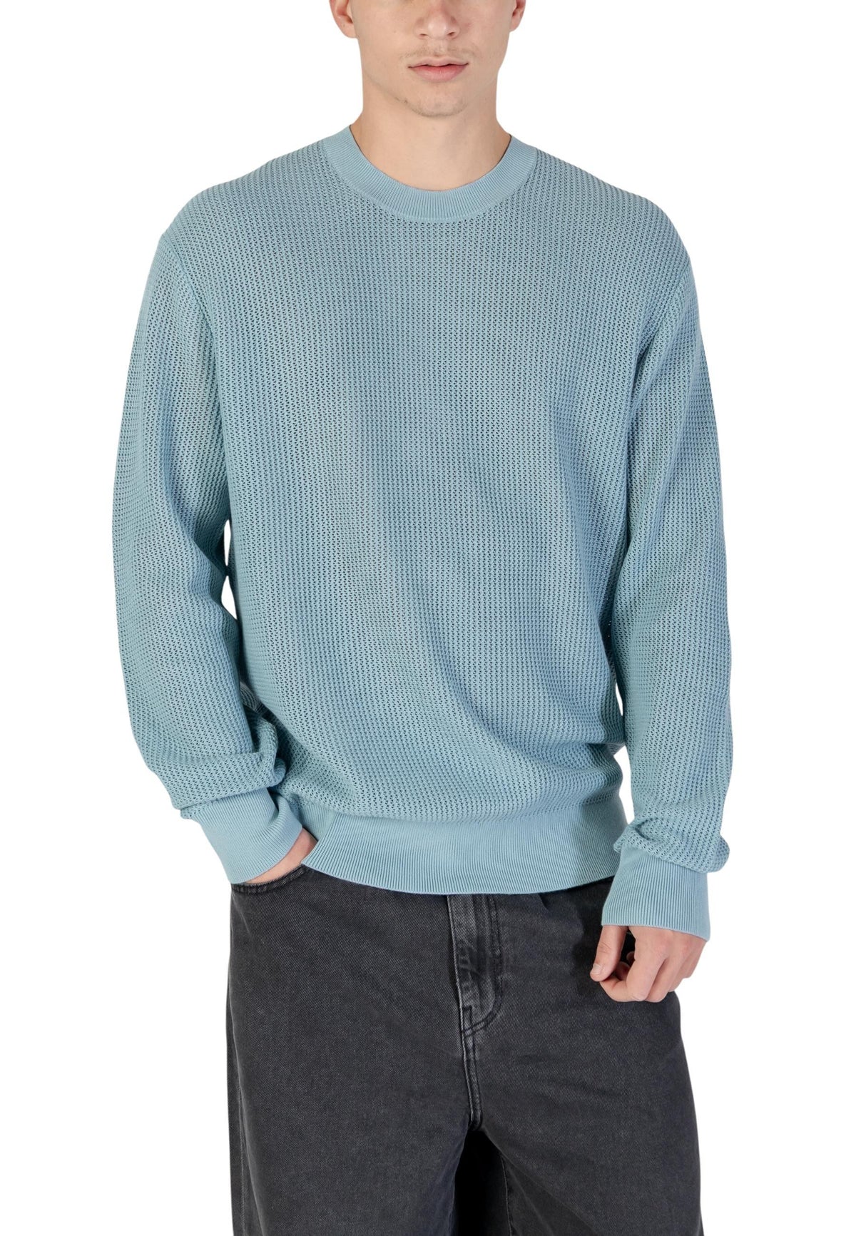 Pull Calvin Klein Jeans couleur bleu azur