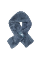 Écharpe Ayfee couleur bleu azur — vue 4