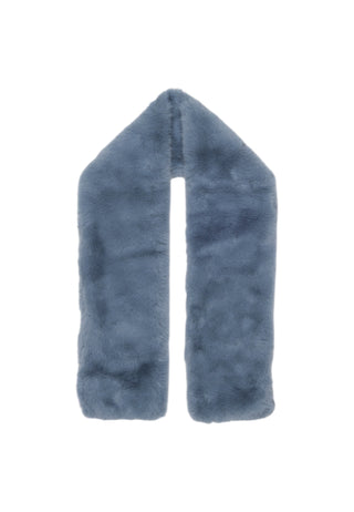 Écharpe Ayfee couleur bleu azur