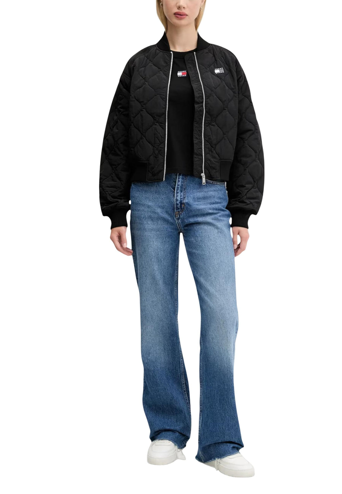 T-shirt Tommy Hilfiger Jeans couleur noir — vue 2