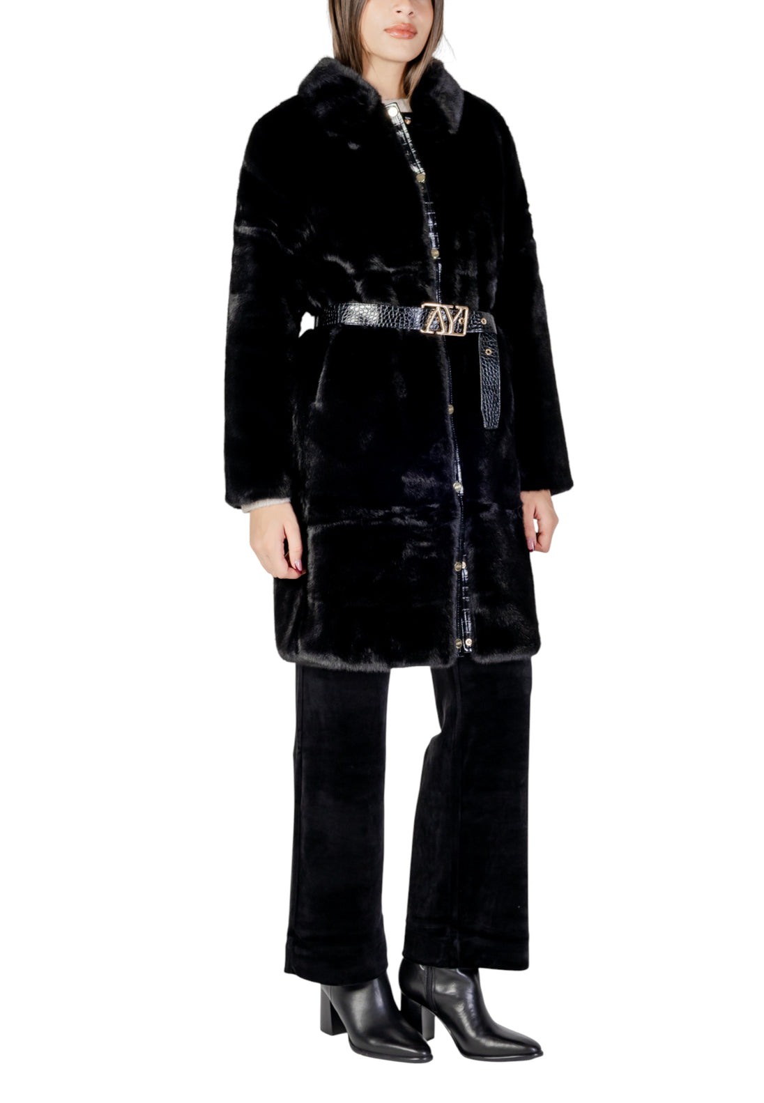 Manteau Ayfee couleur noir — vue 4