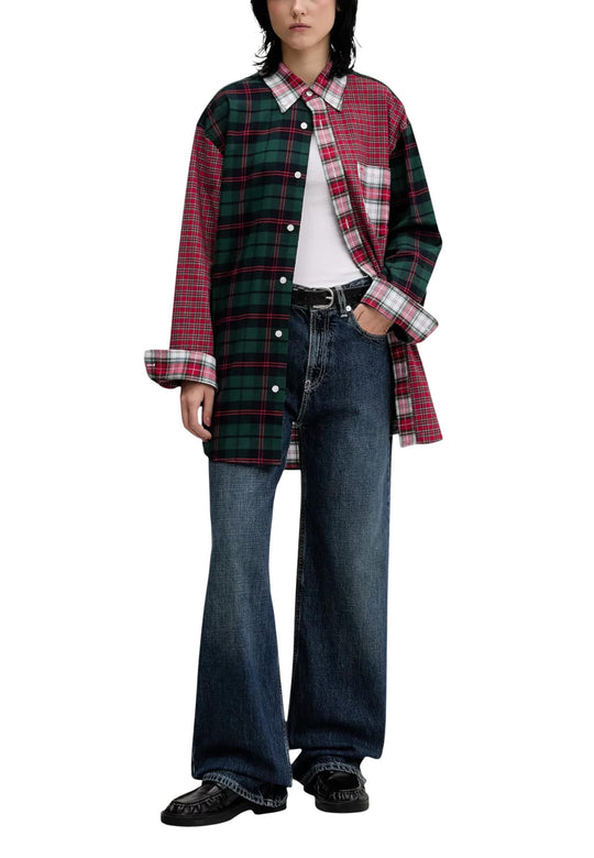 Chemise Tommy Hilfiger Jeans couleur rouge — vue 2
