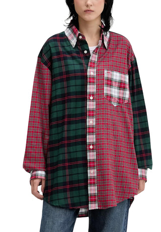 Chemise Tommy Hilfiger Jeans couleur rouge