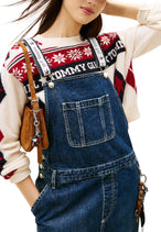 Survêtement Tommy Hilfiger Jeans couleur bleu — vue 4
