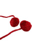 Chapeau Tommy Hilfiger Jeans couleur rouge — vue 3