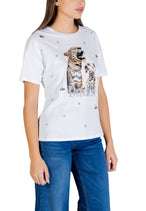 T-shirt Liu Jo couleur blanc — vue 4