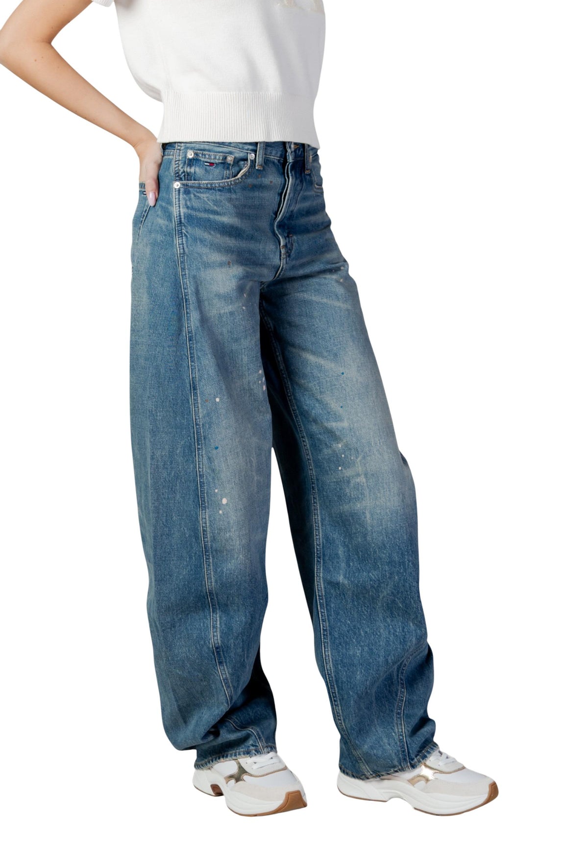 Jean Tommy Hilfiger Jeans couleur bleu — vue 4