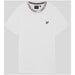 T-shirt Lyle & Scott couleur blanc — vue 3