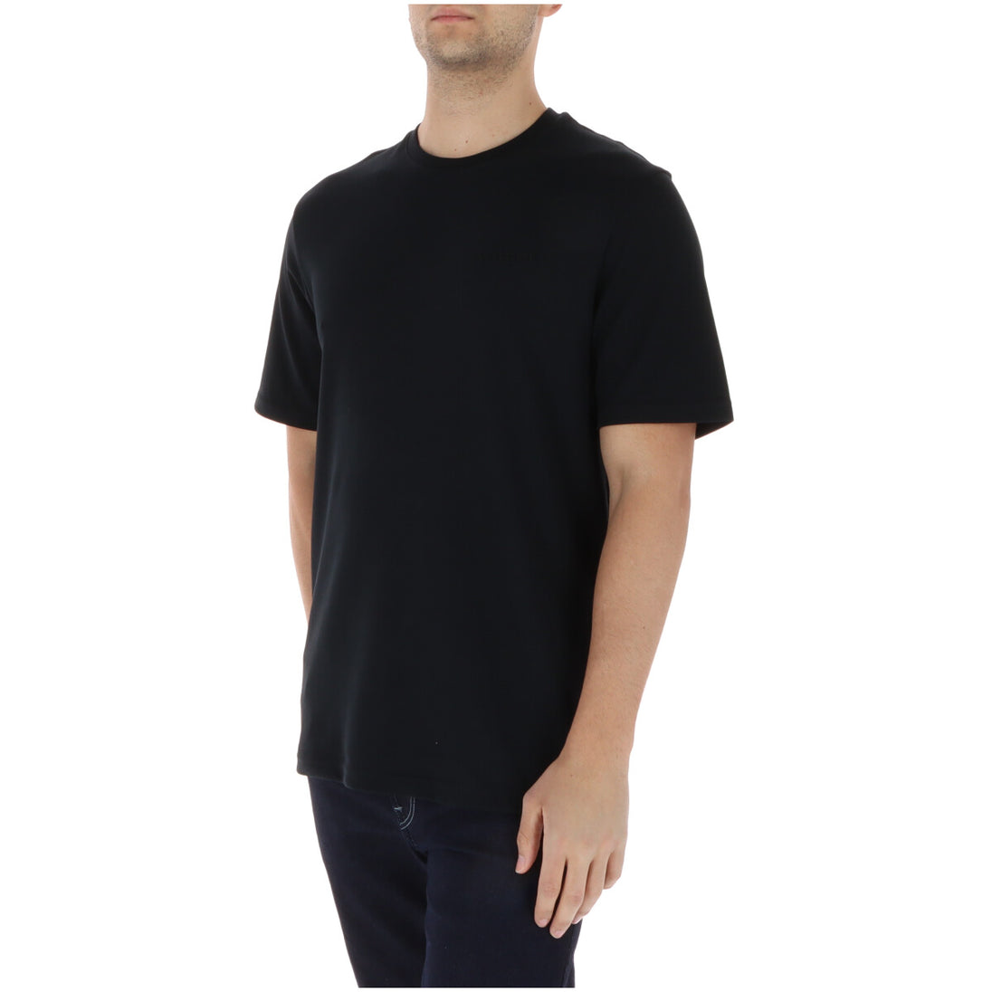T-shirt Lyle & Scott couleur noir — vue 3
