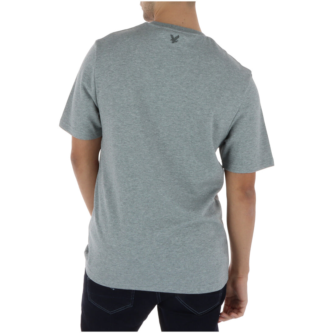 T-shirt Lyle & Scott couleur gris — vue 2