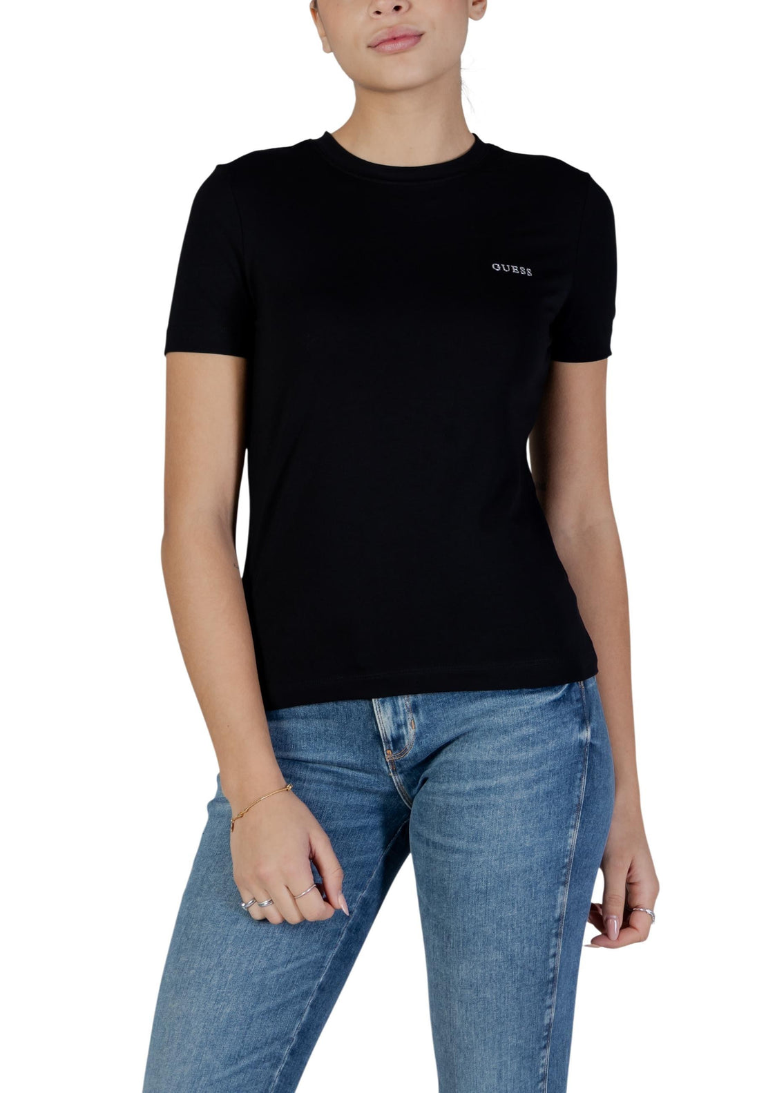 T-shirt Guess Active couleur noir