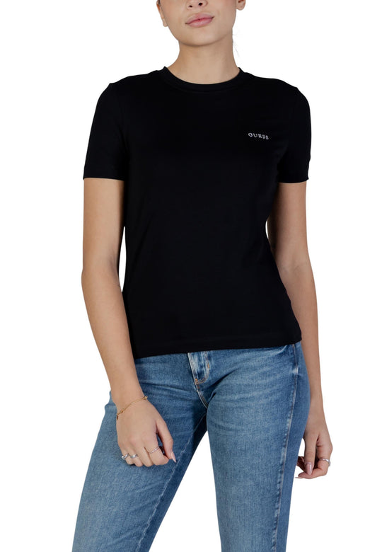 T-shirt Guess Active couleur noir