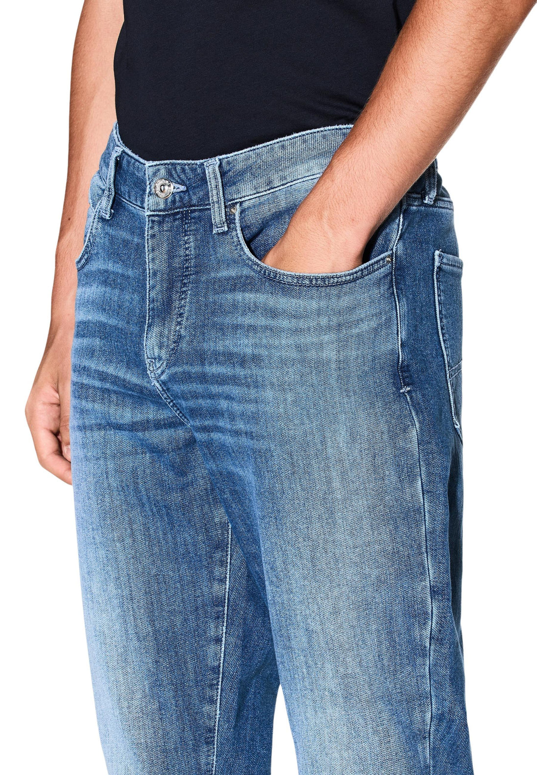 Jean Armani Exchange couleur bleu — vue 4