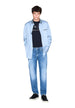 Jean Armani Exchange couleur bleu — vue 5