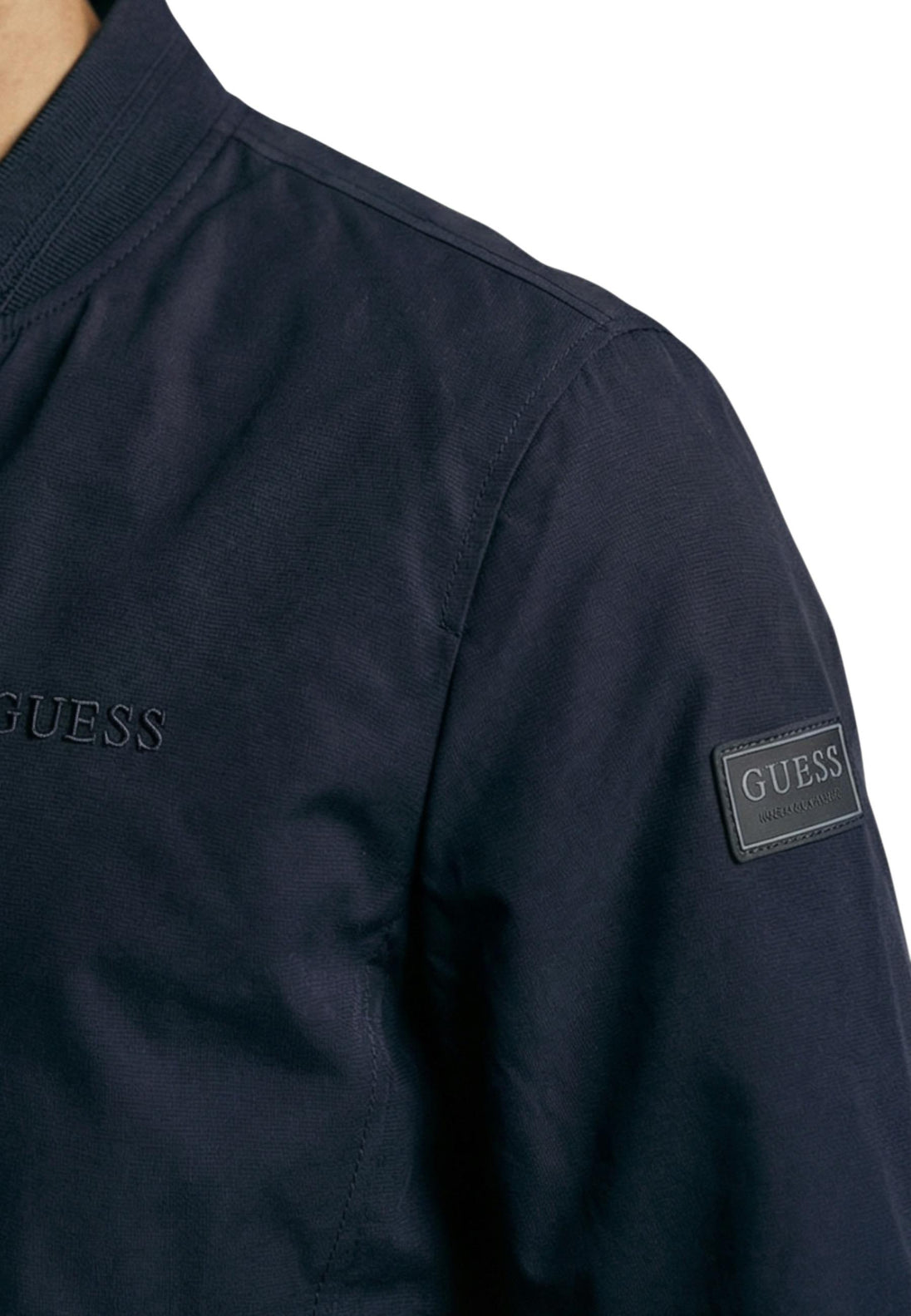 Veste Guess couleur bleu — vue 4
