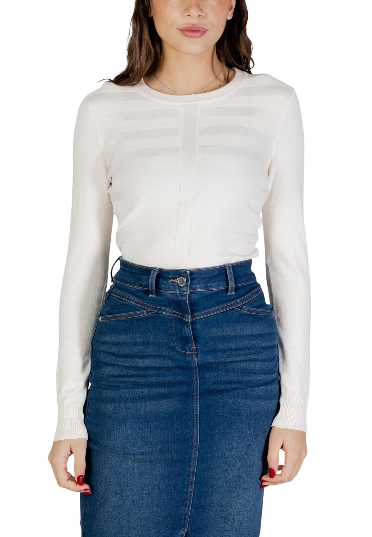 Pull Morgan De Toi couleur blanc