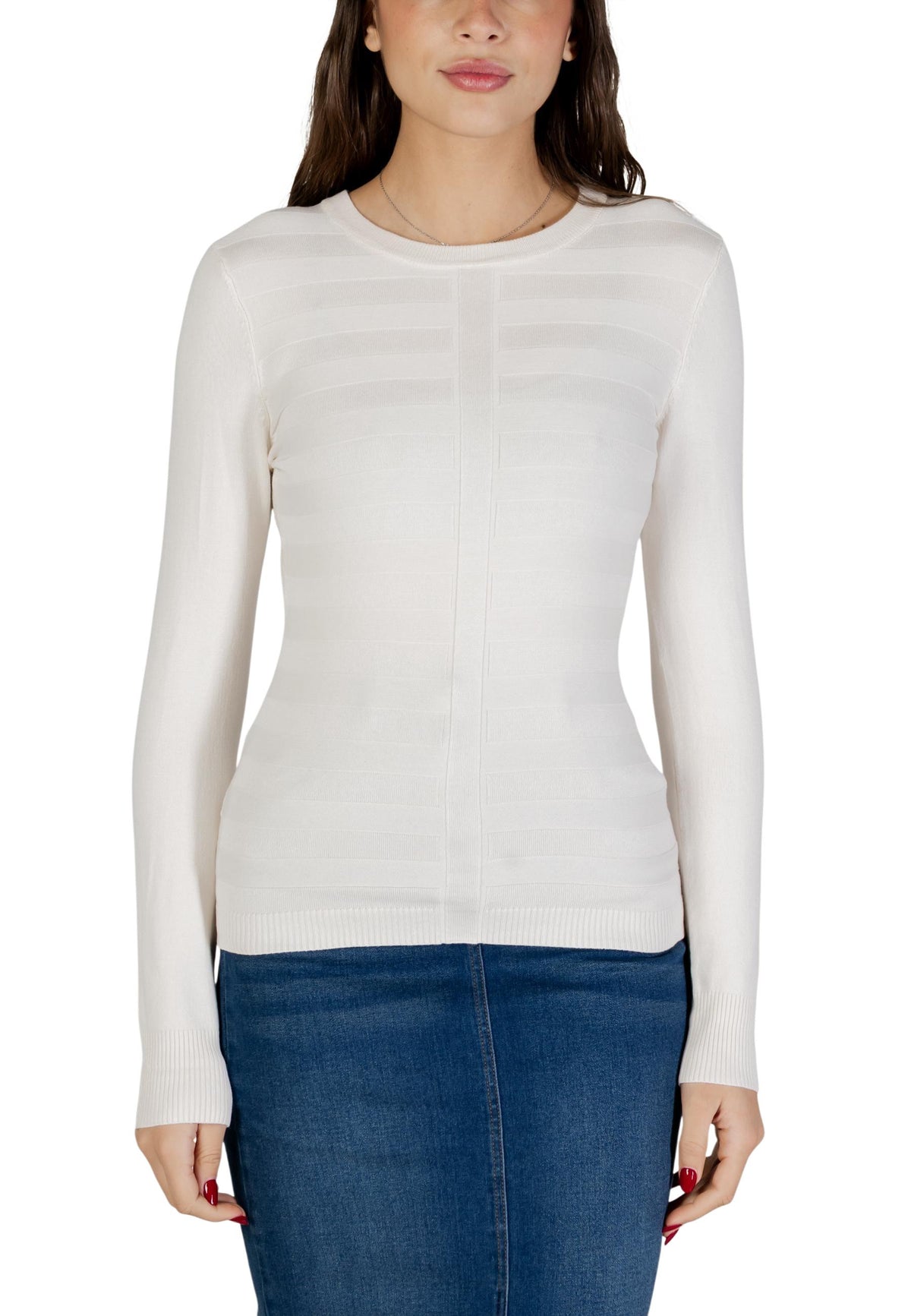 Pull Morgan De Toi couleur blanc — vue 5