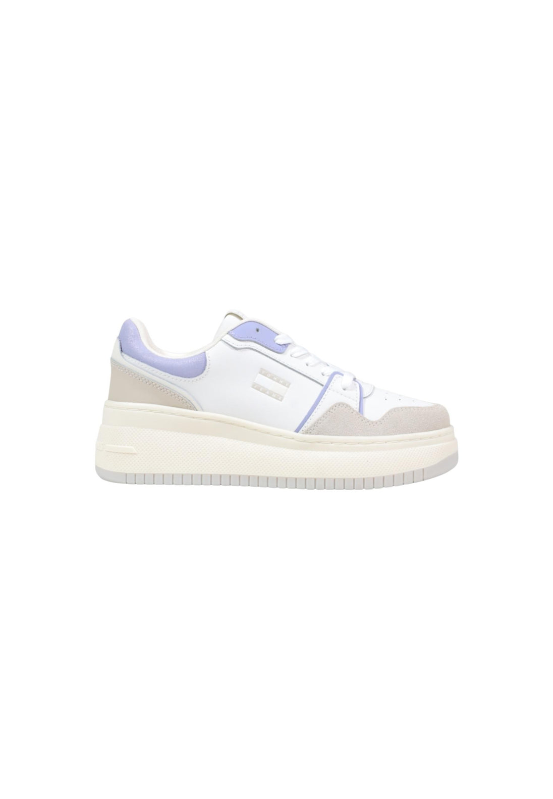 Baskets Tommy Hilfiger Jeans couleur blanc