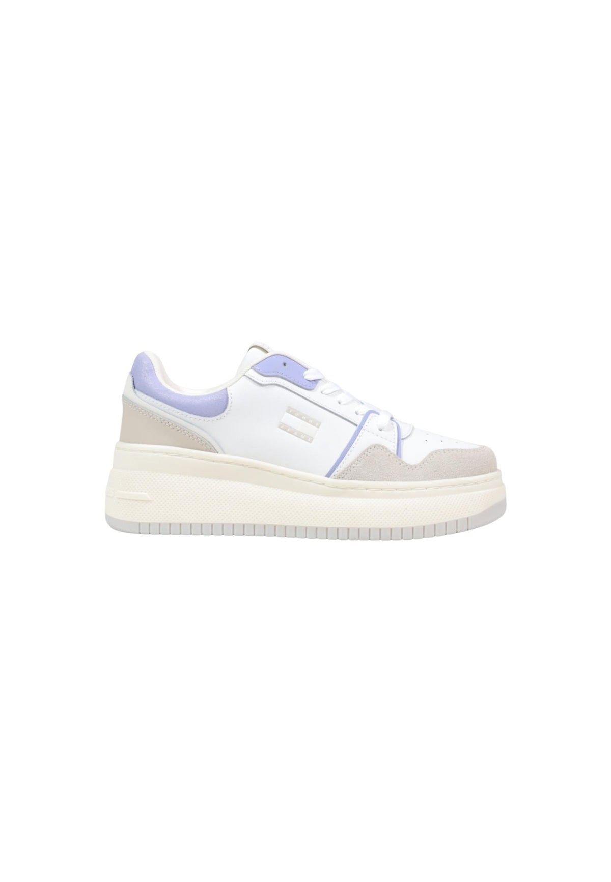 Baskets Tommy Hilfiger Jeans couleur blanc