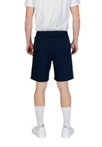 Pantalon Ea7 couleur bleu — vue 4