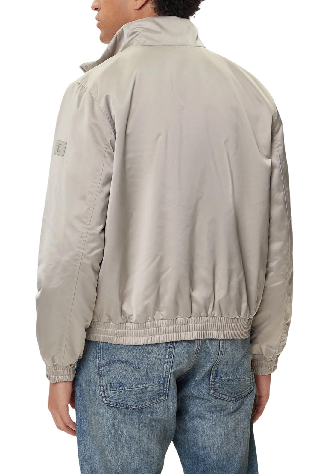Veste Calvin Klein Jeans couleur gris — vue 2