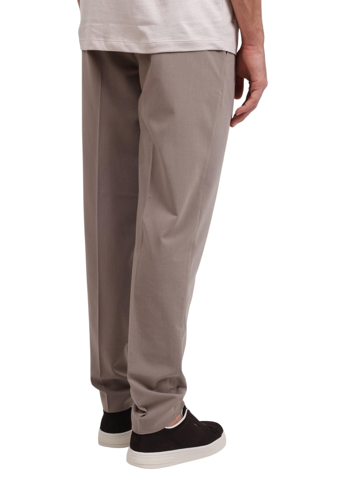 Pantalon Armani Exchange couleur beige — vue 4