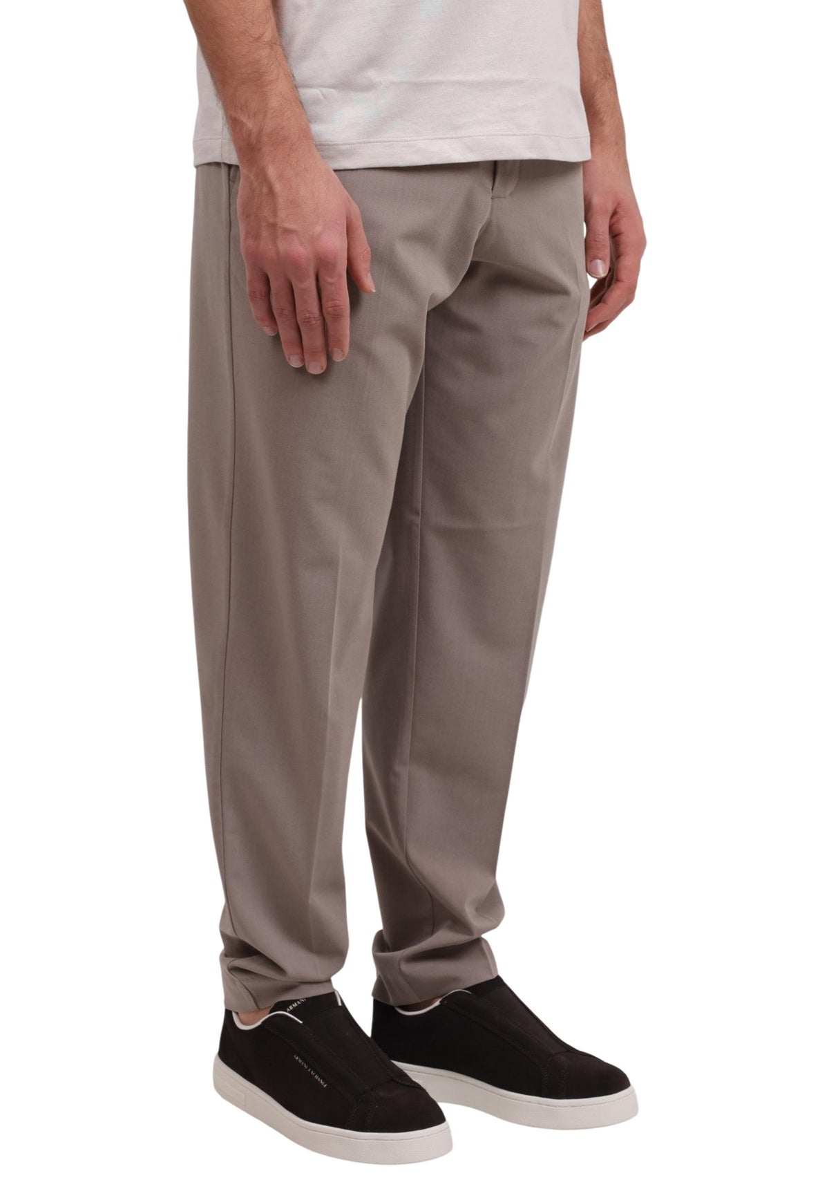 Pantalon Armani Exchange couleur beige — vue 3