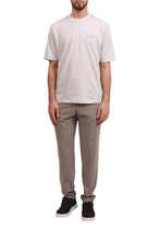 Pantalon Armani Exchange couleur beige — vue 2