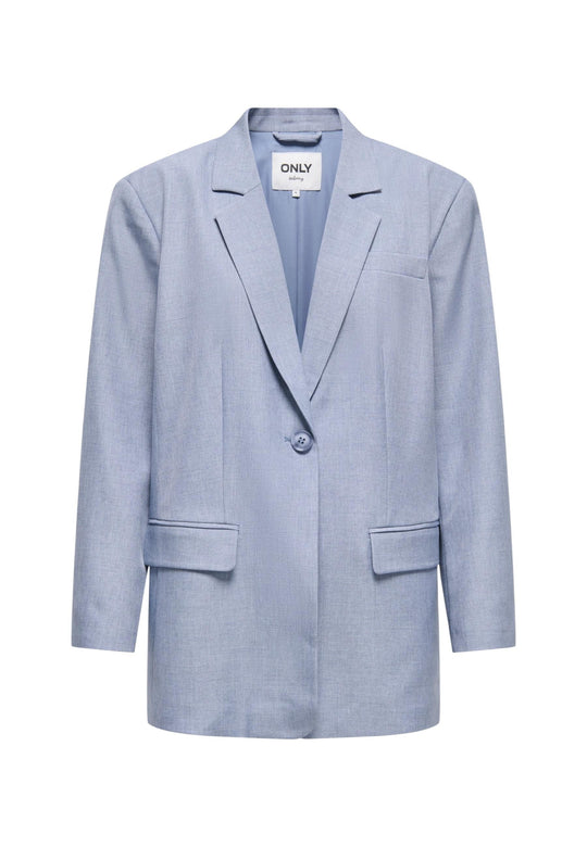 Veste Only couleur bleu azur