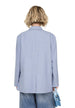 Veste Only couleur bleu azur — vue 3