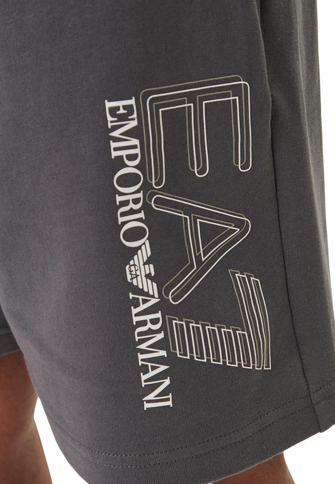 Bermuda Ea7 couleur gris — vue 4